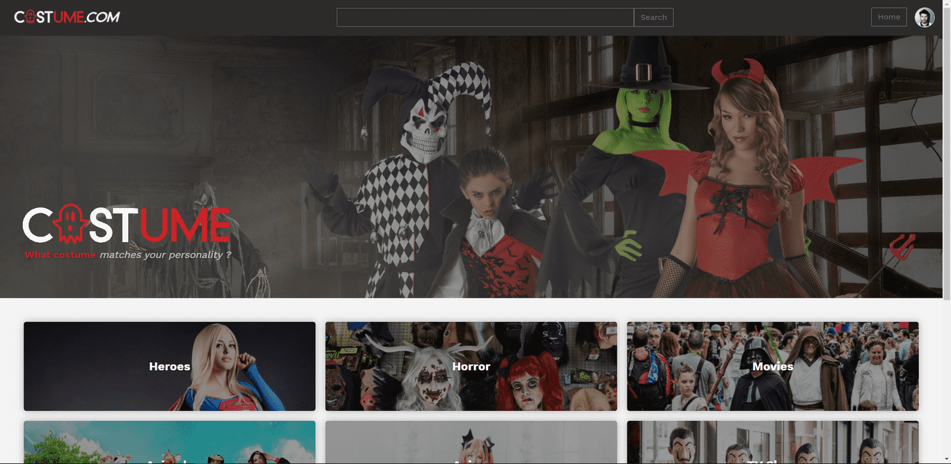 Costume Rental / Airbnb Clone (Backend Developer)